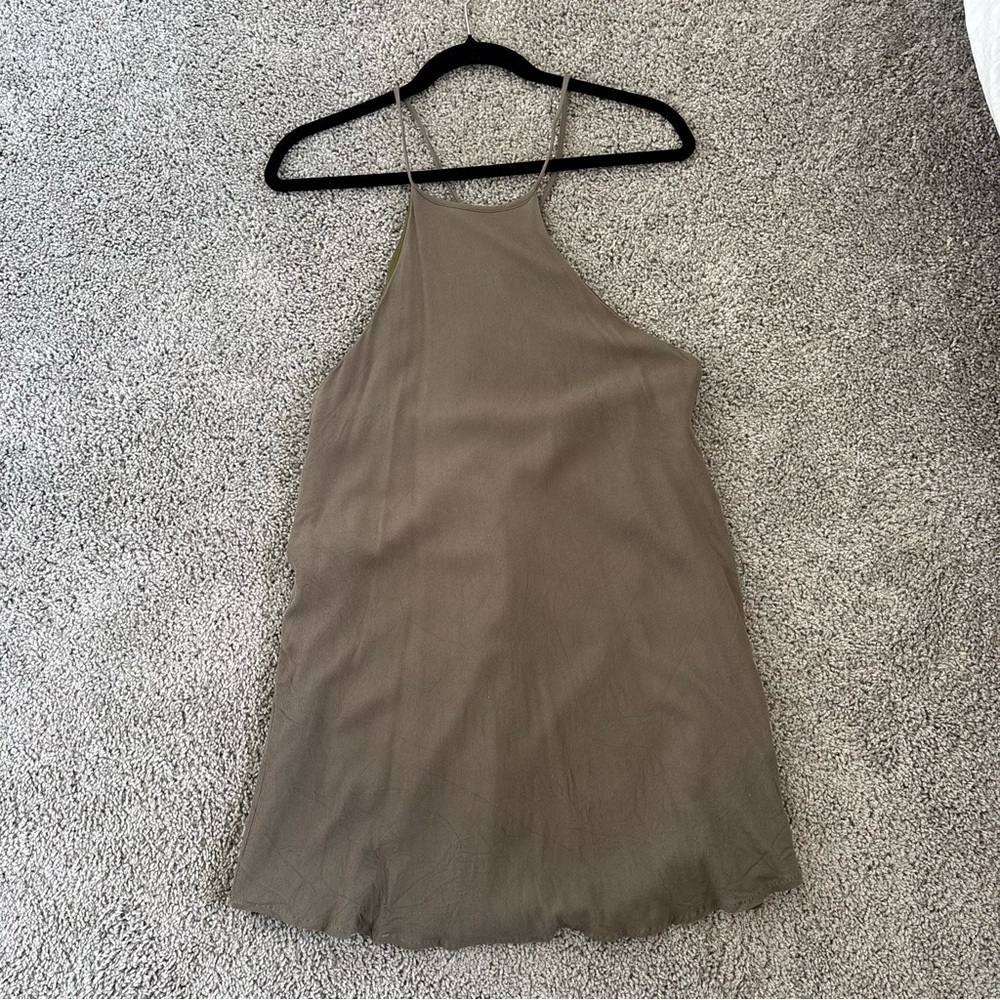 Tobi Green Mini Dress Size Medium